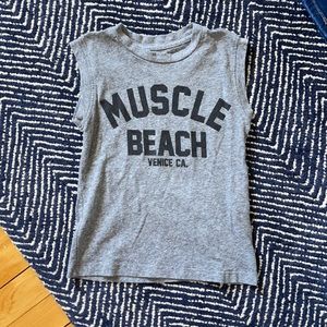 Boys muscle tee